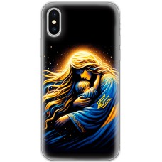 Чохол для iPhone X / Xs MixCase патріотичні в безпеці