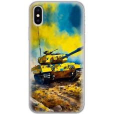 Чохол для iPhone Xs Max MixCase патріотичні танк