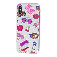 Чохол для iPhone X / Xs Lovely "Nope or yes"