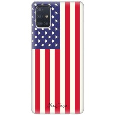 Чохол для Samsung Galaxy A31 (A315) Mixcase прапор Америки дизайн 1