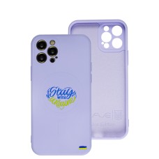 Чохол для iPhone 12 Pro WAVE Ukraine with MagSafe stay with ukraine