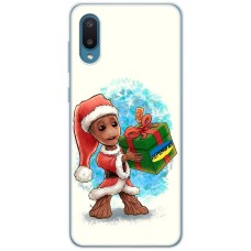 Чохол для Samsung Galaxy A02 (A022) MixCase Новий рік Грут з подарунком