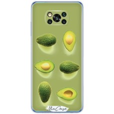 Чохол для Xiaomi Poco X3 / X3 Pro Mixcase авокадо дизайн 4