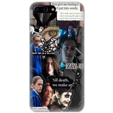 Чохол для iPhone 7 Plus / 8 Plus Mixcase Венздей колаж Ксавьє готика