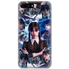 Чохол для iPhone 7 Plus / 8 Plus Mixcase Венздей колаж детектив