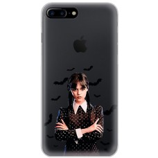 Чохол для iPhone 7 Plus / 8 Plus Mixcase Венздей кажани