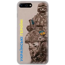 Чохол для iPhone 7 Plus / 8 Plus MixCase патріотичні українські герої