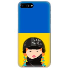 Чохол для iPhone 7 Plus / 8 Plus MixCase патріотичні Слава Україні