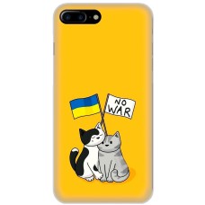 Чохол для iPhone 7 Plus / 8 Plus MixCase патріотичні no war