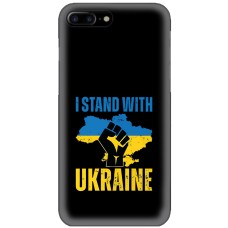Чохол для iPhone 7 Plus / 8 Plus MixCase патріотичний "I stand with Ukraine"