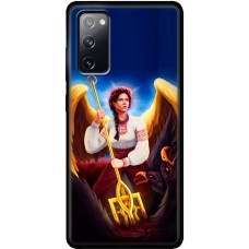 Чохол для Samsung Galaxy S20 FE (G780) MixCase патріотичні українка ангел з тризубо