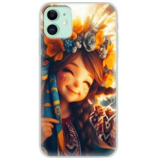Чохол для iPhone 11 MixCase асорті дівчинка