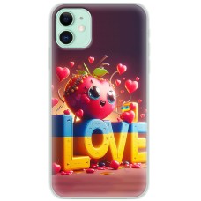 Чохол для iPhone 11 MixCase асорті LOVE