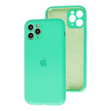 Чохол для iPhone 11 Pro Silicone Slim Full camera spearmint