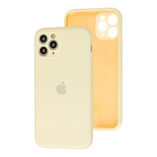 Чохол для iPhone 11 Pro Silicone Slim Full camera mellow yellow