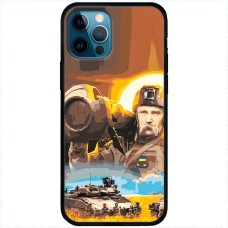 Чохол для iPhone 13 Pro Max MixCase патріотичні Шевченко з Javelin