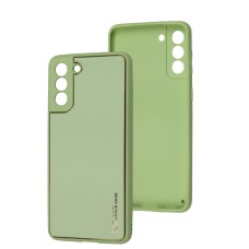 Чохол для Samsung Galaxy S21+ (G996) Leather Xshield pistachio