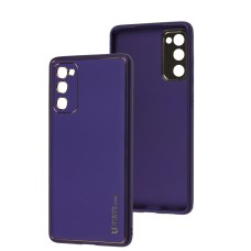 Чохол для Samsung Galaxy S20 FE (G780) Leather Xshield ultra violet