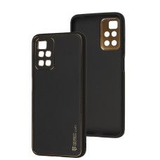 Чохол для Xiaomi Redmi 10 Leather Xshield black