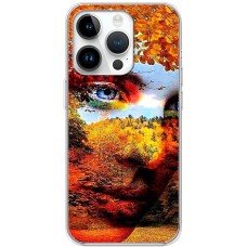 Чохол для iPhone 14 Pro MixCase асорті обличчя осені