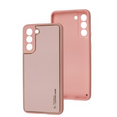 Чохол для Samsung Galaxy S21 (G991) Leather Xshield pink