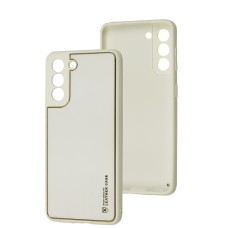 Чохол для Samsung Galaxy S21 (G991) Leather Xshield white