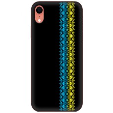 Чохол для iPhone Xr MixCase патріотичні синє-жовтий колір вишиванки