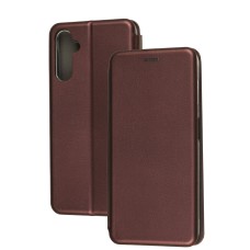 Чохол книжка Premium для Samsung Galaxy A14 бордовий