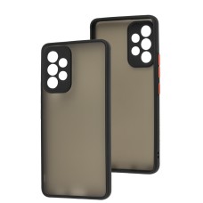 Чохол для Samsung Galaxy A53 (A536) LikGus Totu camera protect чорний / червоний