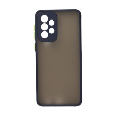 Чохол для Samsung Galaxy A33 5G LikGus Totu camera protect синій / салатовий