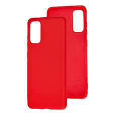 Чохол для Samsung Galaxy S20+ (G985) Wave colorful червоний