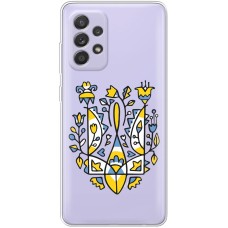 Чохол для Samsung Galaxy A13 (A135) MixCase патріотичний "герб із квітів"