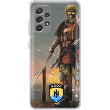 Чохол для Samsung Galaxy A13 (A135) MixCase патріотичні військовий самурай