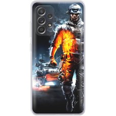 Чохол для Samsung Galaxy A13 (A135) MixCase патріотичні військовий кіборги