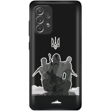 Чохол для Samsung Galaxy A13 (A135) MixCase патріотичні козак з автоматом