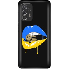 Чохол для Samsung Galaxy A13 (A135) MixCase патріотичні пуля губи