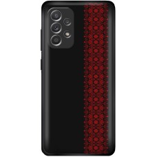 Чохол для Samsung Galaxy A13 (A135) MixCase патріотичні червоний колір вишиванки
