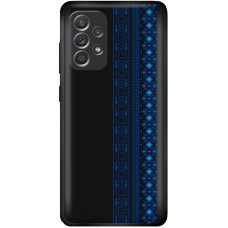 Чохол для Samsung Galaxy A13 (A135) MixCase патріотичні синій колір вишиванки