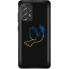 Чохол для Samsung Galaxy A13 (A135) MixCase патріотичні синє-жовтий голуб