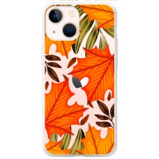 Чохол для iPhone 13 mini MixCase осінь жовто-червоне листя клену