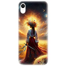 Чохол для iPhone Xr MixCase патріотичні жінка у вишиванці