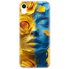 Чохол для iPhone Xr MixCase патріотичні розмальована фарбами