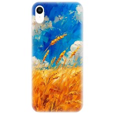 Чохол для iPhone Xr MixCase патріотичні Хліб України фарбою