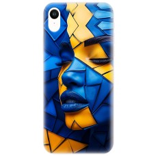 Чохол для iPhone Xr MixCase патріотичні геометрія обличчя