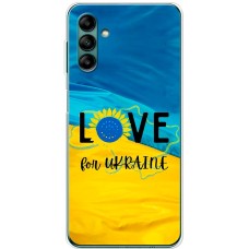 Чохол для Samsung Galaxy A04S (A047) MixCase патріотичні love Ukraine
