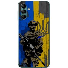 Чохол для Samsung Galaxy A04S (A047) MixCase патріотичні український воїни