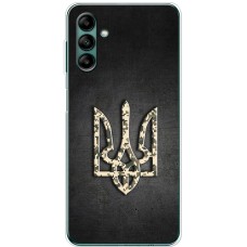 Чохол для Samsung Galaxy A04S (A047) MixCase патріотичні герб піксель