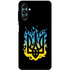 Чохол для Samsung Galaxy A04S (A047) MixCase патріотичні візерунок із гербом