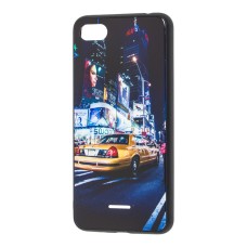Чохол для Xiaomi Redmi 6A glass new "Нью Йорк"