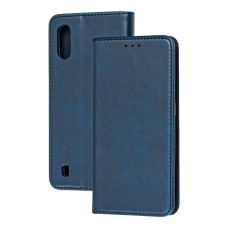 Чохол книжка для Samsung Galaxy A01 (A015) Black magnet синій